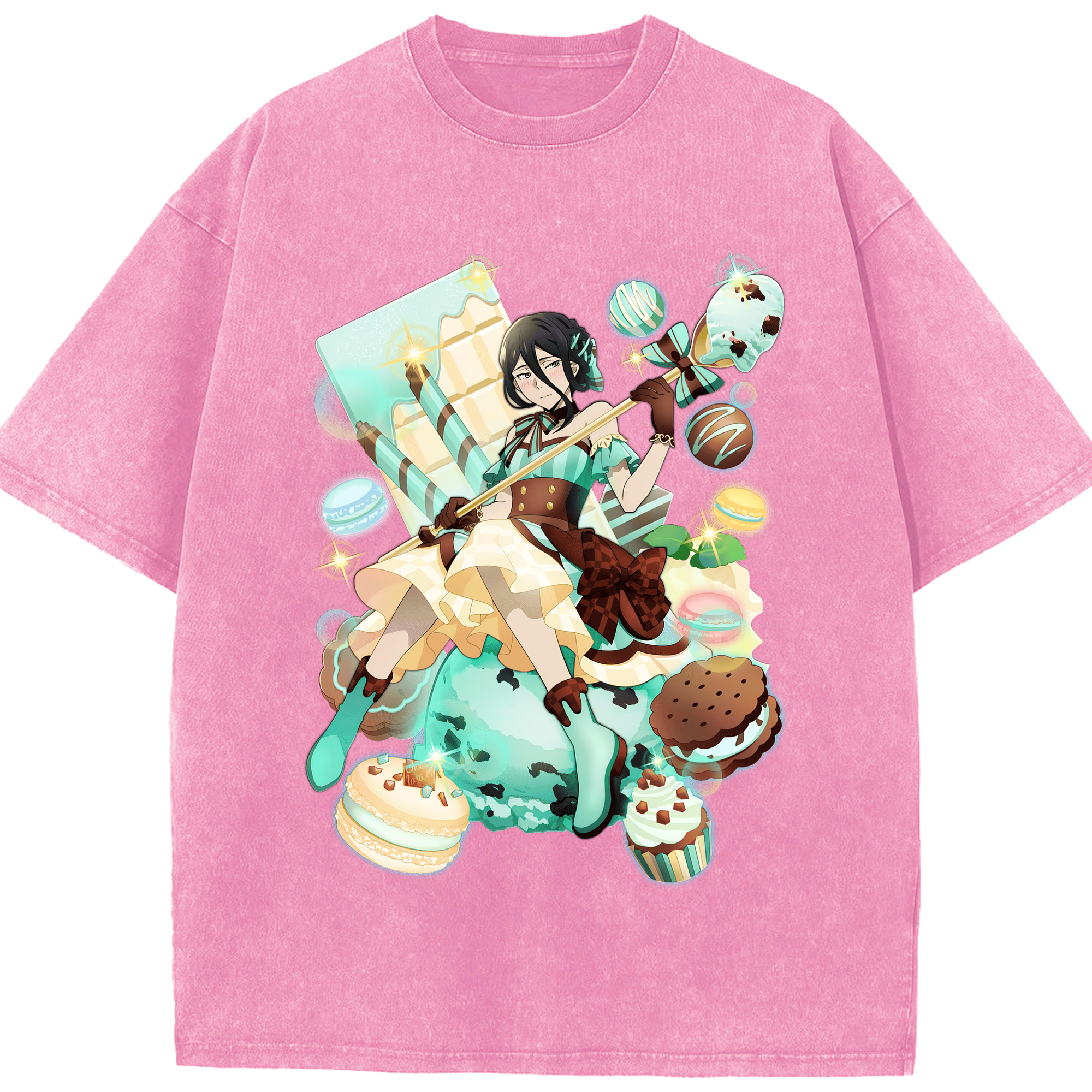 （画像用） 文豪ストレイドッグス Bungo Stray Dogs 綿100% ヴィンテージ風 半袖Tシャツ（フロントプリント）